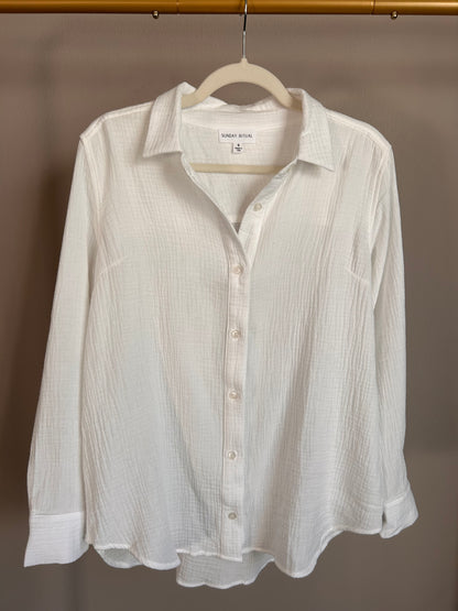 Beginning Button Down Blouse