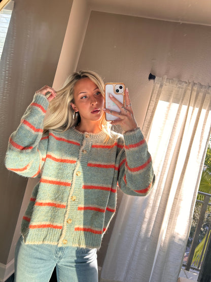 Set Apart Striped Cardigan