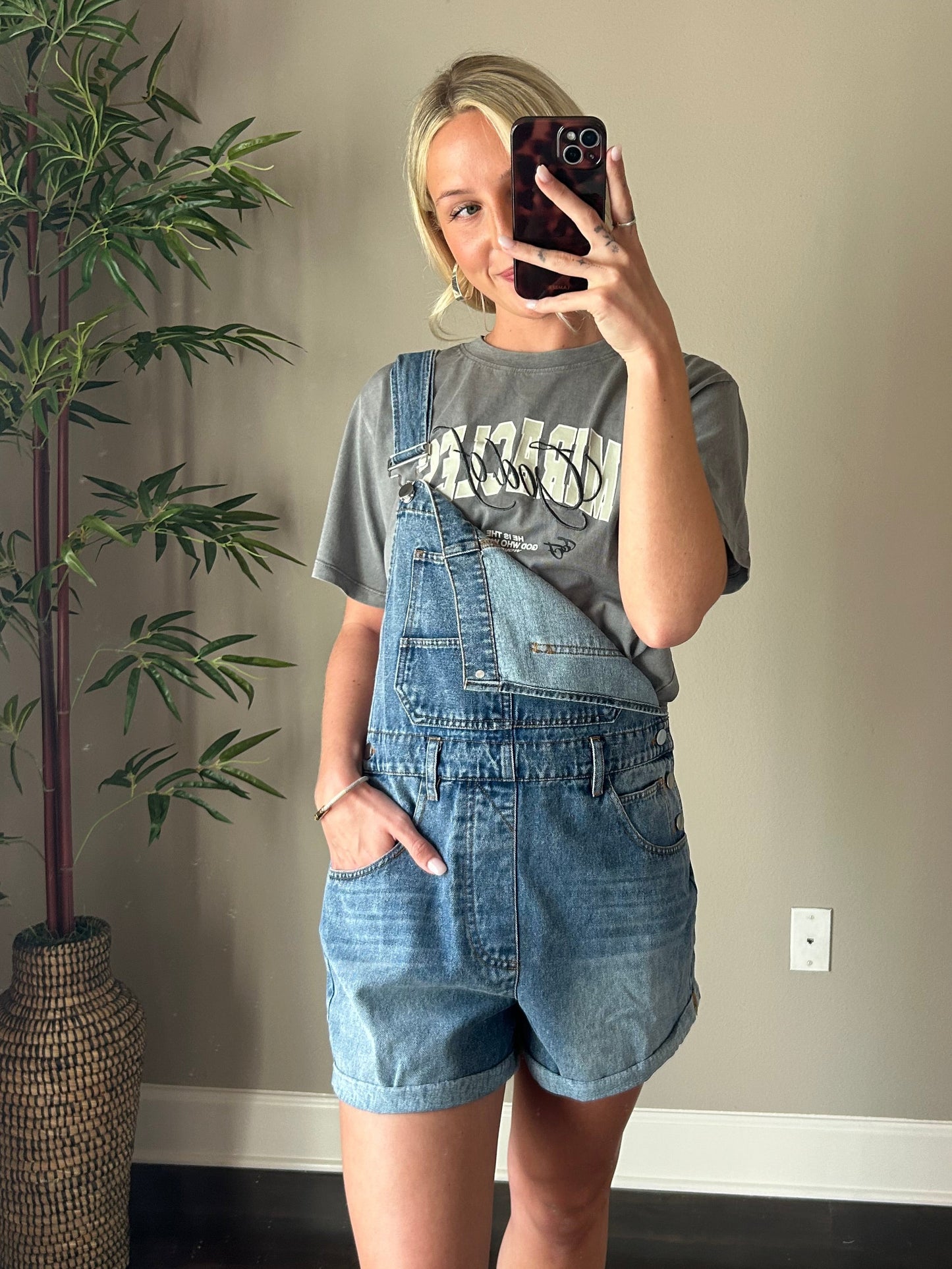 Devoted Denim Shortalls