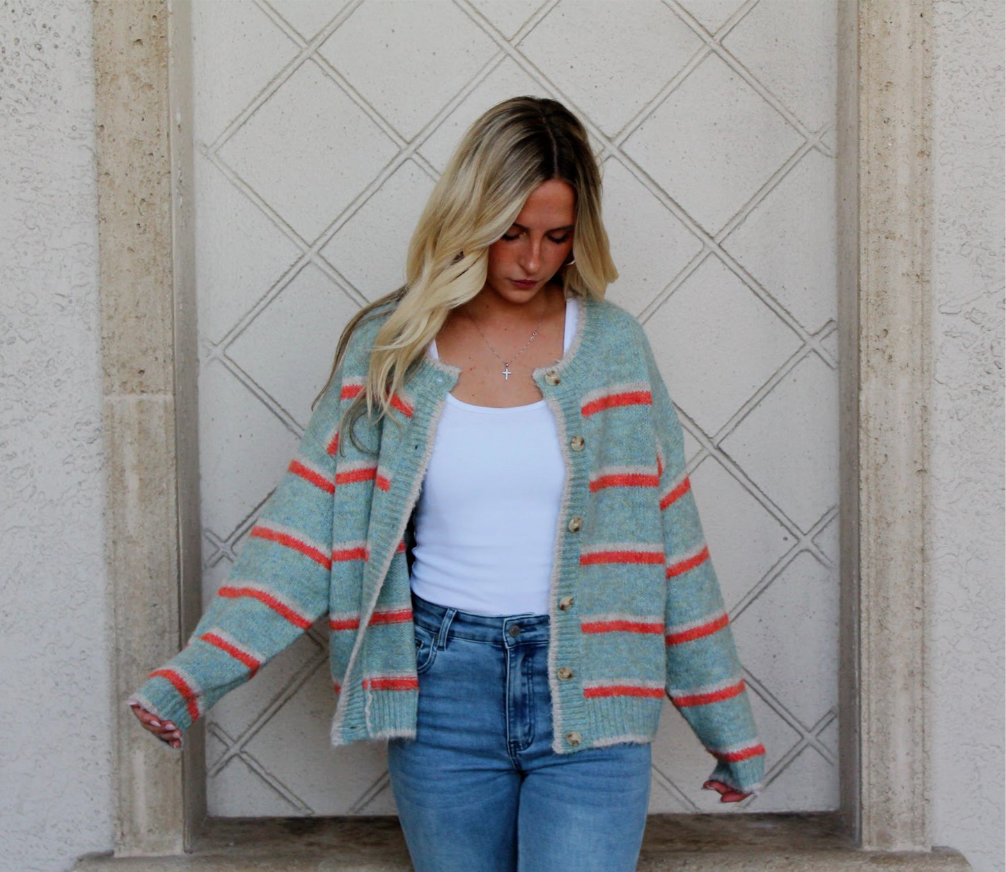 Set Apart Striped Cardigan
