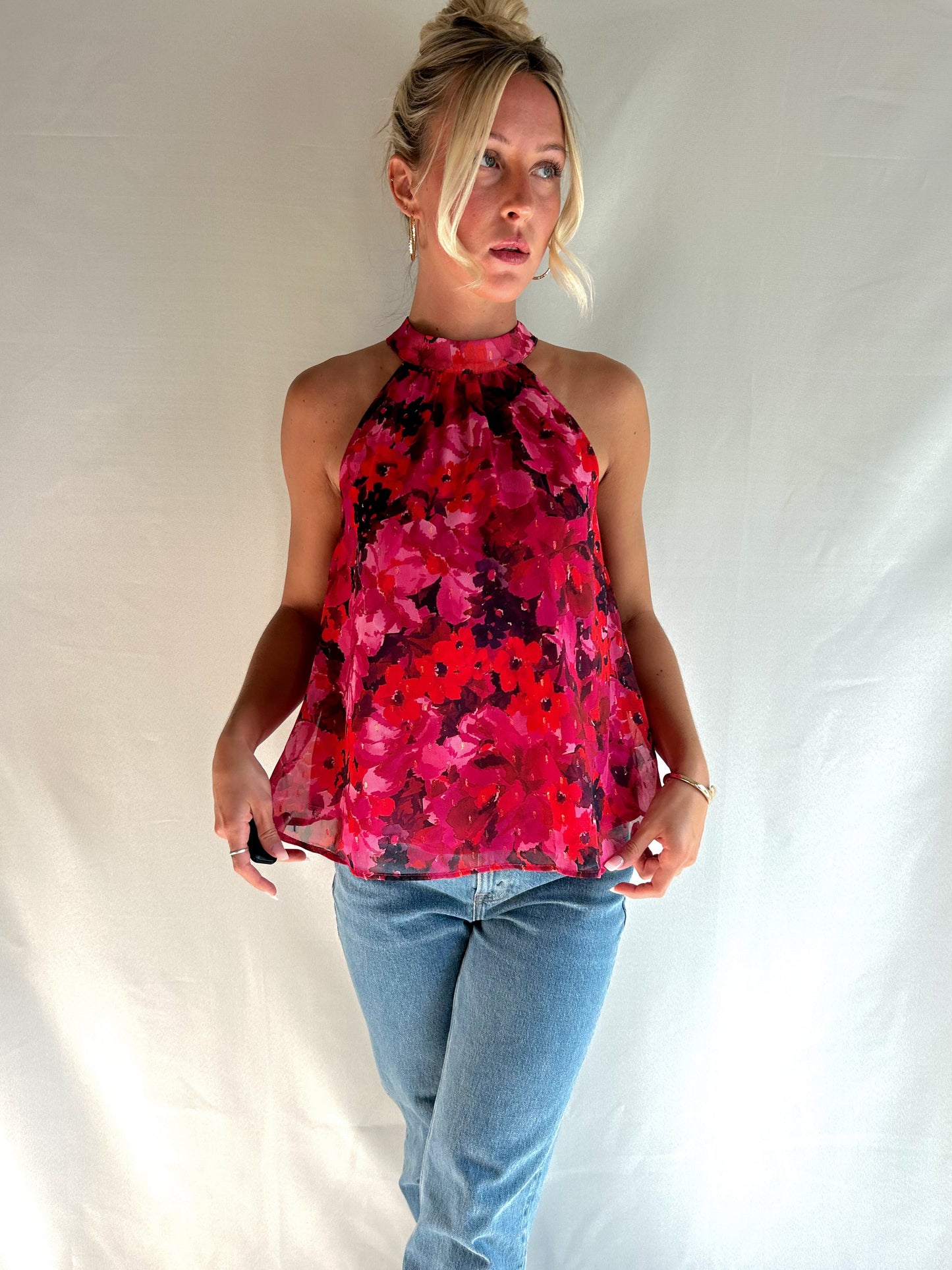 Radiant Halter Top