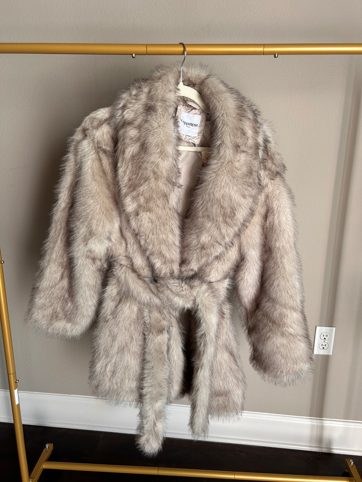 Highly Favored Faux Fur Coat