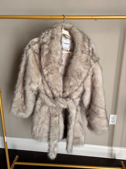 Highly Favored Faux Fur Coat