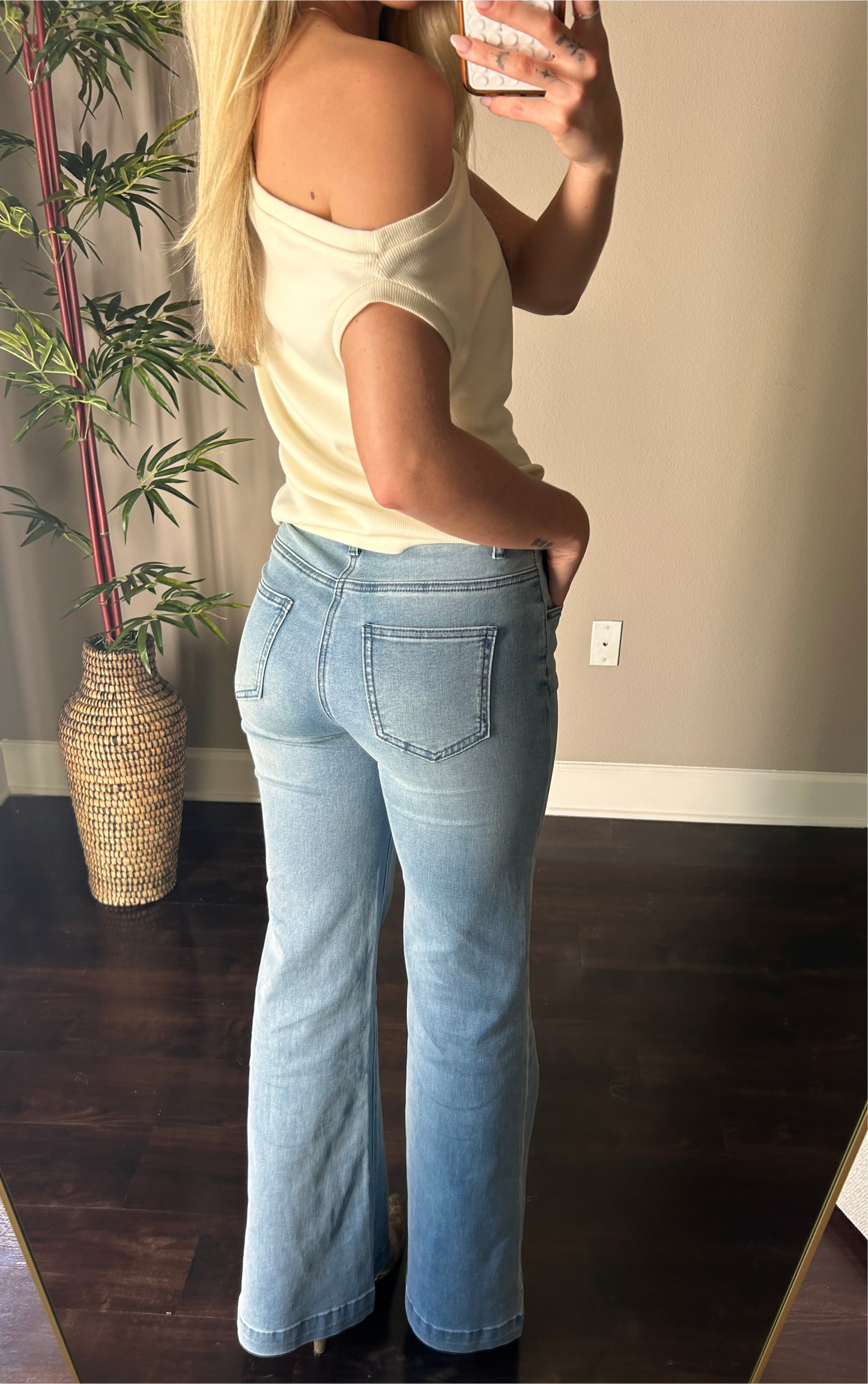 Walk by Faith Wide Leg Denim