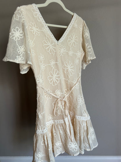 Eden Lace Mini Dress