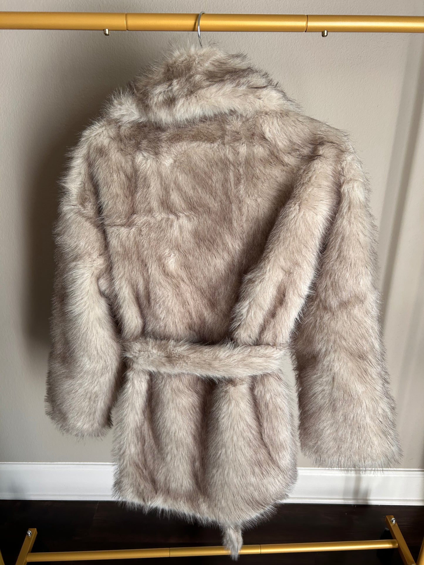 Highly Favored Faux Fur Coat